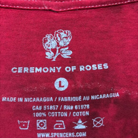 Bad Omens Skelton Roses Heavy Metal Band Tie-Dye Tee L - Picture 4 of 4